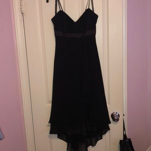 Black bridesmaid dress